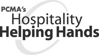 C PCMA'S HOSPITALITY HELPING HANDS