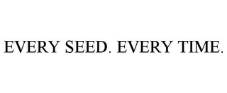 EVERY SEED. EVERY TIME.