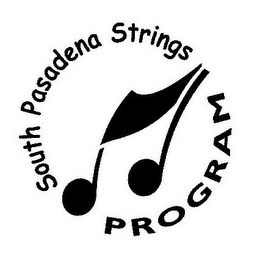 SOUTH PASADENA STRINGS PROGRAM