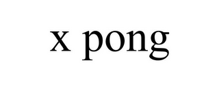 X PONG