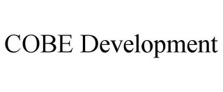 COBE DEVELOPMENT