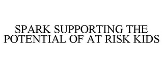 SPARK SUPPORTING THE POTENTIAL OF AT RISK KIDS