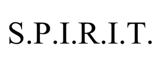 S.P.I.R.I.T.