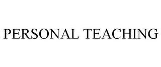 PERSONAL TEACHING