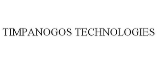 TIMPANOGOS TECHNOLOGIES