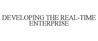 DEVELOPING THE REAL-TIME ENTERPRISE