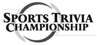 SPORTS TRIVIA CHAMPIONSHIP