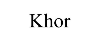 KHOR