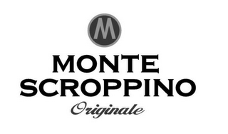 M MONTE SCROPPINO ORIGINALE