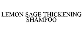 LEMON SAGE THICKENING SHAMPOO