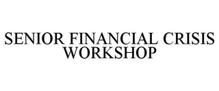 SENIOR FINANCIAL CRISIS WORKSHOP