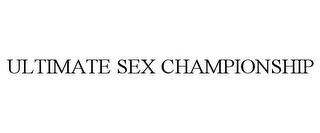 ULTIMATE SEX CHAMPIONSHIP