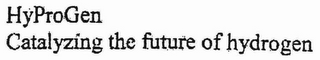 HYPROGEN CATALYZING THE FUTURE OF HYDROGEN
