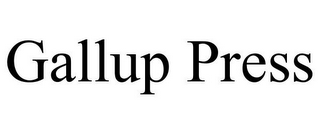 GALLUP PRESS