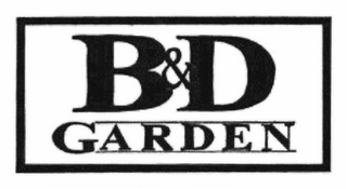 B&D GARDEN