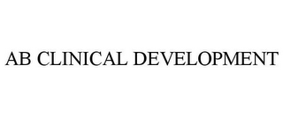 AB CLINICAL DEVELOPMENT