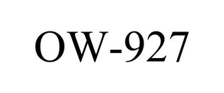 OW-927