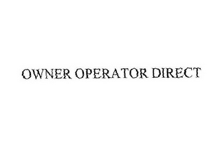 OWNER OPERATOR DIRECT