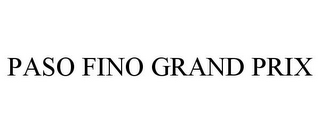 PASO FINO GRAND PRIX