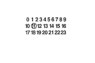 0 1 2 3 4 5 6 7 8 9 10 11 12 13 14 15 16 17 18 19 20 21 22 23