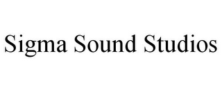 SIGMA SOUND STUDIOS