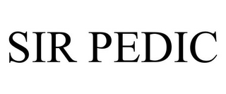 SIR PEDIC