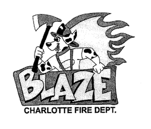 BLAZE CHARLOTTE FIRE DEPT.