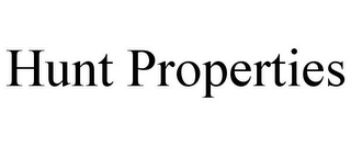 HUNT PROPERTIES