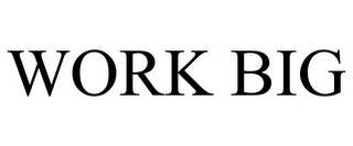 WORK BIG