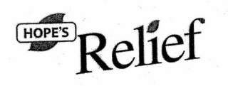HOPE'S RELIEF