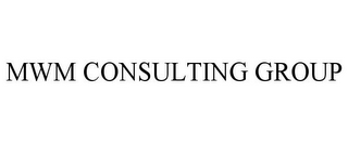 MWM CONSULTING GROUP