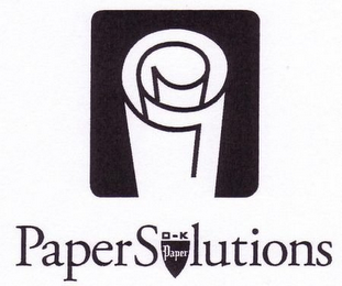 O-K PAPERSOLUTIONS PAPER