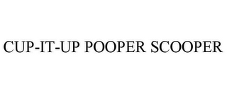 CUP-IT-UP POOPER SCOOPER