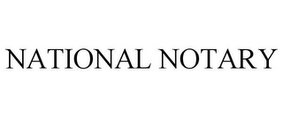 NATIONAL NOTARY