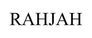 RAHJAH
