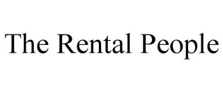 THE RENTAL PEOPLE