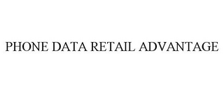 PHONE DATA RETAIL ADVANTAGE