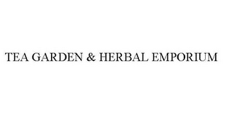 TEA GARDEN & HERBAL EMPORIUM