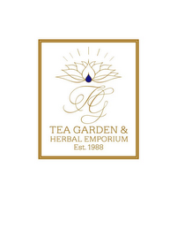 TG TEA GARDEN & HERBAL EMPORIUM EST. 1988