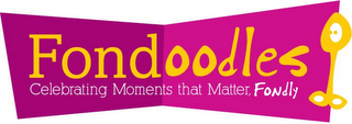 FONDOODLES CELEBRATING MOMENTS THAT MATTER, FONDLY