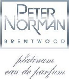 PETER NORMAN BRENTWOOD PLATINUM EAU DE PARFUM