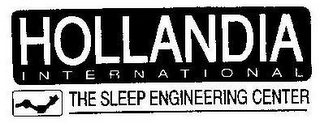 HOLLANDIA INTERNATIONAL THE SLEEP ENGINEERING CENTER