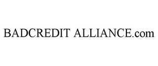 BADCREDIT ALLIANCE.COM