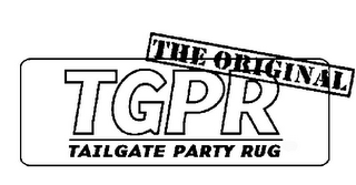 THE ORIGINAL TGPR TAILGATE PARTY RUG