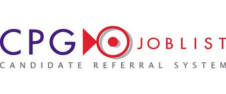 CPG JOBLIST CANDIDATE REFERRAL SYSTEM