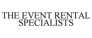THE EVENT RENTAL SPECIALISTS