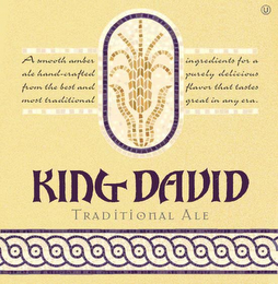 KING DAVID TRADIONAL ALE