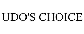 UDO'S CHOICE