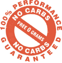 100% PERFORMANCE GUARANTEED NO CARBS FREE 0 GRAMS