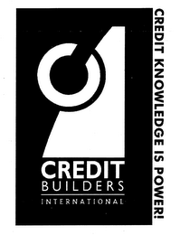 C CREDIT BUILDERS INTERNATIONAL CREDIT KNOWLEDGE IS POWER!